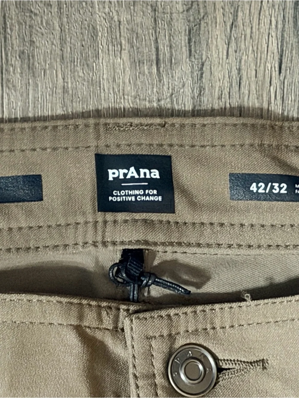 Prana Brion Pants Men’s 42x32 NWT Everyday Essential Stretch Hiking Outdoors